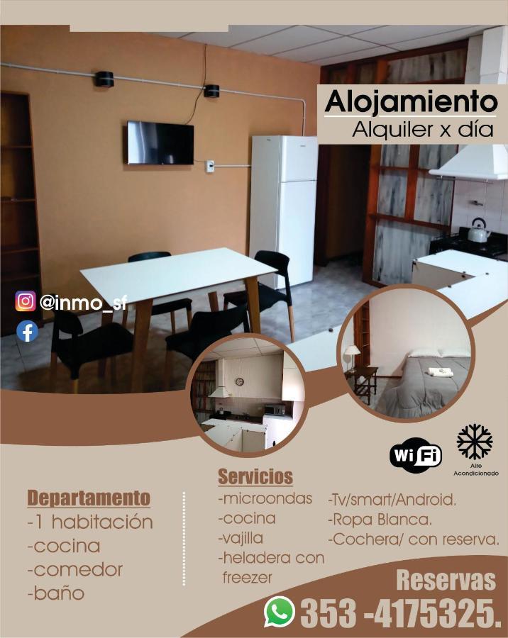 Atenea Departamentos Temporarios Villa María Esterno foto